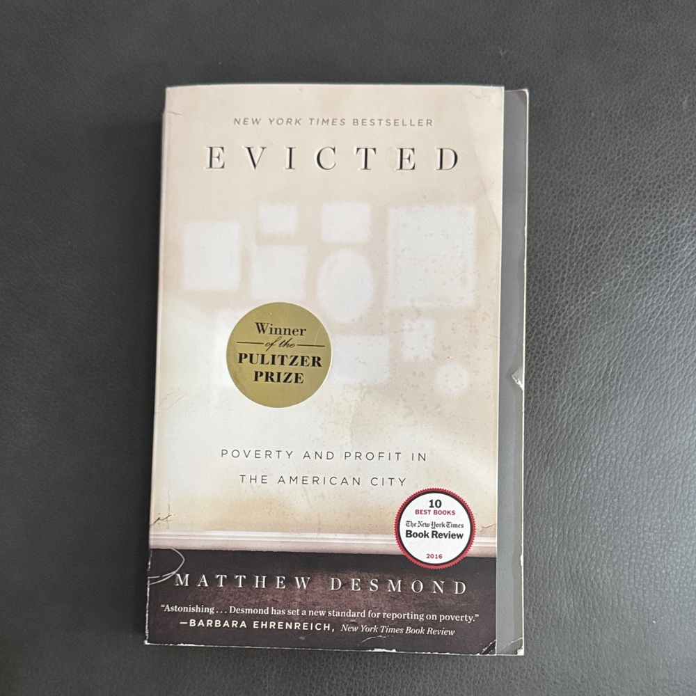 Evicted: Poverty and Profit in the American City Book by Matthew Desmond
